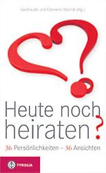 Buchcover, 'Heute noch heiraten?'