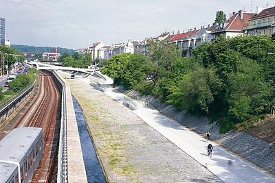 Wienfluss bei Hietzing