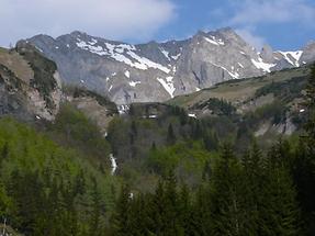 Blick auf den Seeausfluss