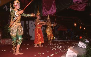 Darstellung des Ramayana als Tanzdrama