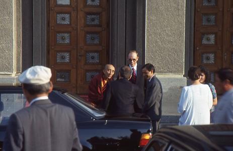 Bakula Rimpoche of Spituk as Indian ambasador in a diplomatic reception in the Mongolian capital Ulan Baatar