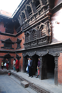 Das Haus der Kumari von Kathmandu