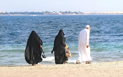 Strandspaziergang am Persischen Golf...