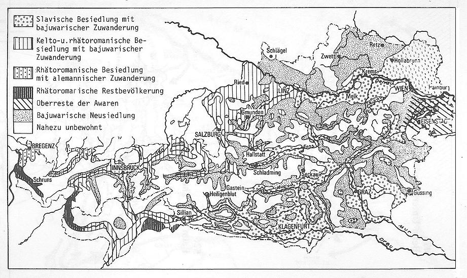 Frühe Besiedlung Österreichs