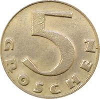 5 Groschen (Erste Republik)