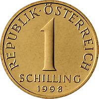 1 Schilling 1959 - 2001