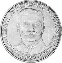 25 Schilling - 50. Todestag von Carl Michael Ziehrer (1972)