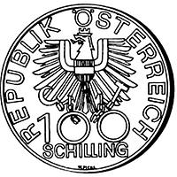 100 Schilling - 200 Jahre Innviertel bei Österreich (1979)