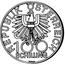 100 Schilling - 200 Jahre Innviertel bei Österreich (1979)