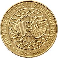 20 Schilling - 200 Jahre Diözese Linz (1985)