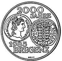 500 Schilling - 2000 Jahre Bregenz (1985)