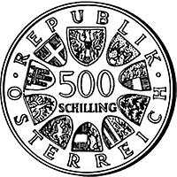 500 Schilling - 400 Jahre Karl-Franzens Universität Graz (1985)