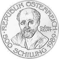 500 Schilling - Gustav Klimt (1989)