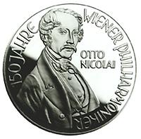 100 Schilling - Otto Nicolai (1992)