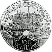 100 Schilling - Leopold I (1993)