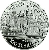 100 Schilling - Franz Joseph I. (1994)