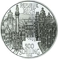 500 Schilling - Städte (1996)