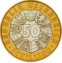 50 Schilling - 1000 Jahre Ostarrichi 996-1996 (1996)