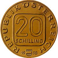 20 Schilling - 500. Todestag Michael Pacher (1998)