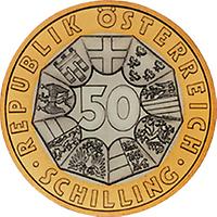 50 Schilling - Johann Strauß (1999)