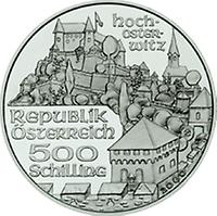 500 Schilling - Burg Hochosterwitz (2000)