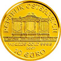 1/10 Unze Wiener Philharmoniker (EURO)