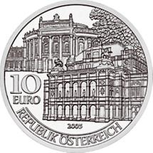 10 Euro - Wiedereröffnung von Burg und Oper (2005)