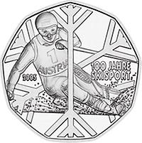 5 Euro - 100 Jahre Skisport (2005)