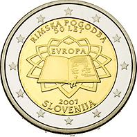 2 Euro - Slowenien 2007 'Verträge von Rom'
