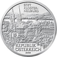 10 Euro - Stift Klosterneuburg (2008)