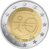 2 Euro - Niederlande 2009 '10 Jahre WWU'