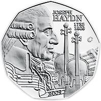 5 Euro - 200. Todestag Joseph Haydn (2009)