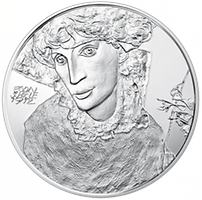 20 Euro - Silbermünze Egon Schiele (2012)