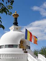 Friedensstupa, Foto: Doris Wolf, 2013