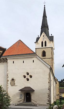 Außenansicht Kirche des hl. Nikolaus
