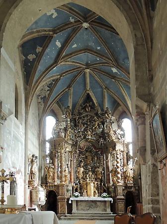 Hochaltarraum, Kirche des hl. Nikolaus