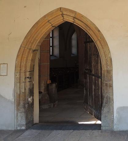 Gotisches Eingangstor