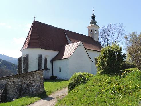 Nordseite der Kirche