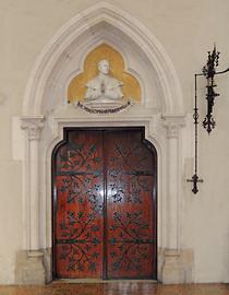 Eingangstür zur Sakristei