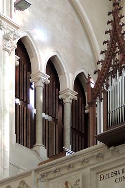 Detail Orgelempore rechts