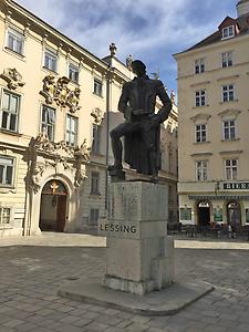Lessing-Denkmal am Judenplatz © P. Diem