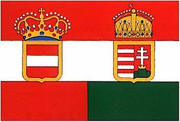 Österreichisch-ungarische Handelsflagge(1869)