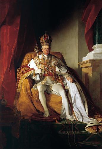 Franz II. -, Gemälde von Friedrich von Amerling Aus: Wikicommons unter CC 