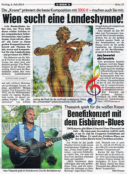 Kronenzeitung, 4./5. Juli 2014