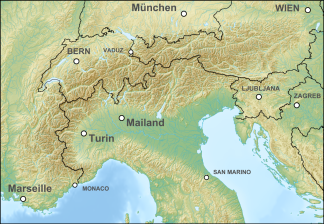 Zentraler Hauptkamm der Allgäuer Alpen (Alpen)