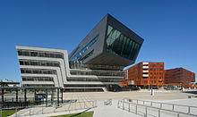 Library and Learning Center (LC) auf dem Campus der Wirtschaftsuniversität Wien, 2014