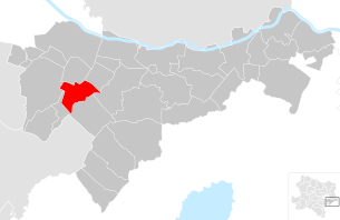 Lage der Gemeinde Ebergassing im Bezirk Bruck an der Leitha (anklickbare Karte)