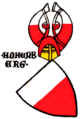 Wappen der Hohenberg in der Zürcher Wappenrolle (ca. 1340)