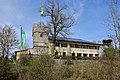 Südansicht vom Höllensteinhaus und Julienturm