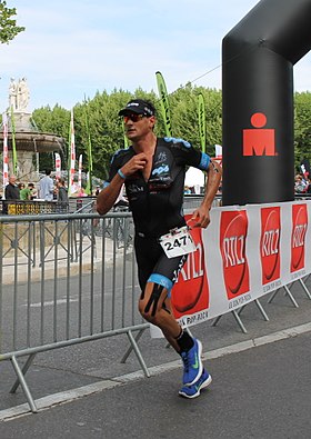 Michael Weiss beim Ironman Pays d'Aix (Mai 2015)